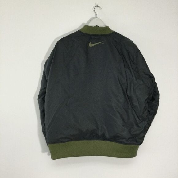Nike Sportswear Swoosh Therma-Fit Reversible Bomber Jacket DD6055-326 Men's XL - Picture 5 of 6